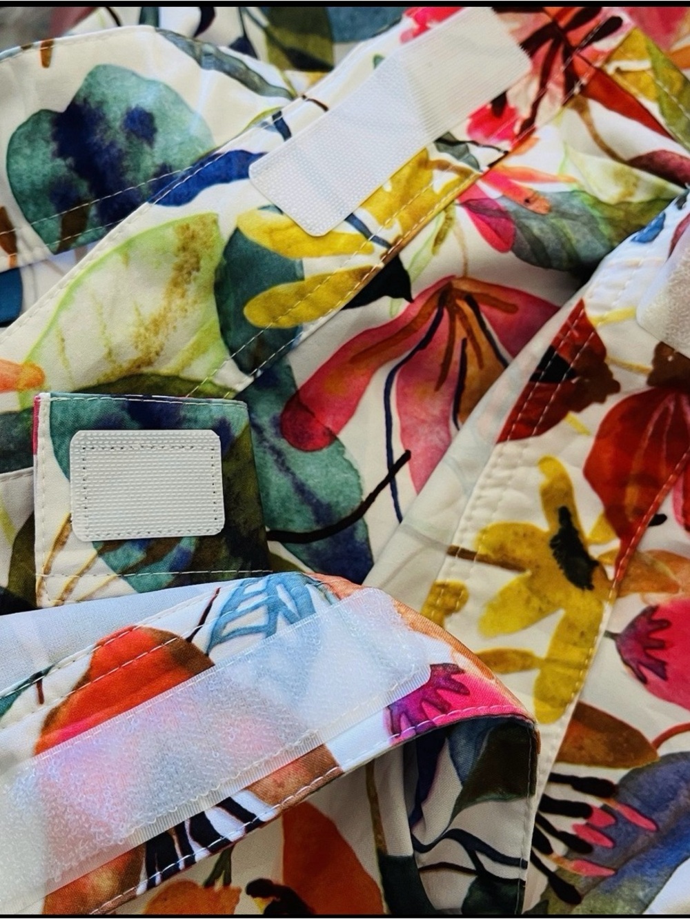 Bright Floral Watercolor Skirt - Picture 3 of 8